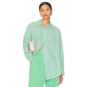 Favorite Daughter Green Striped Top